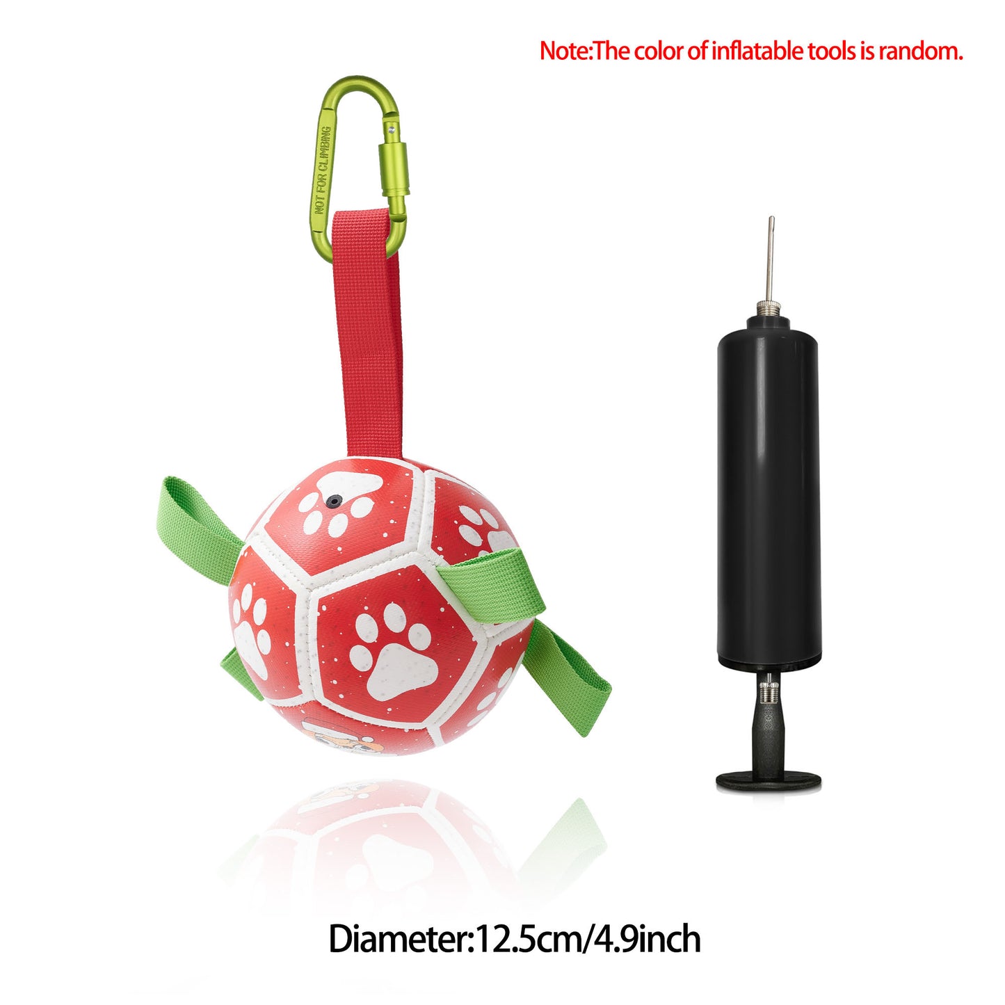 Interactive ball dog training toy by Gigli Pet, featuring a colorful, durable ball designed for engaging and training dogs.