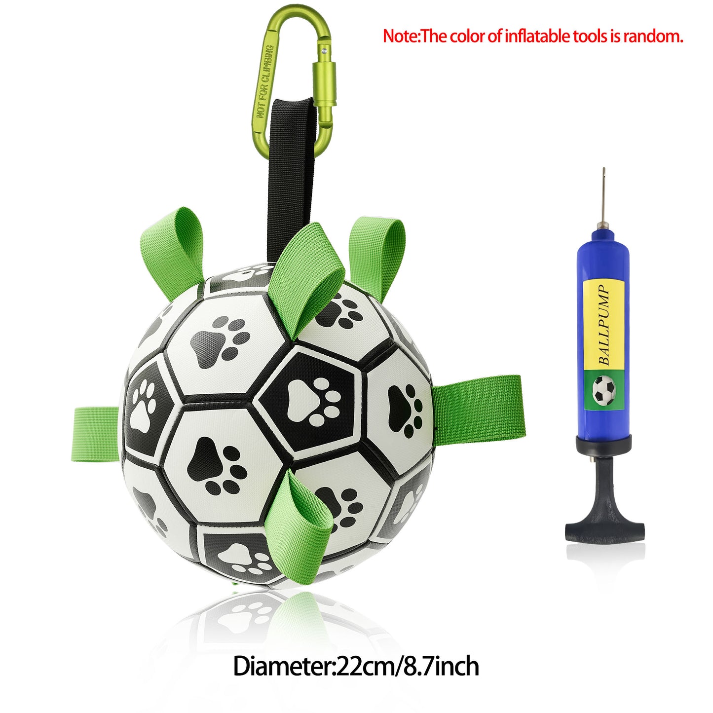 Interactive ball for dog training by Gigli Pet, showing a playful dog engaging with the colorful training ball.